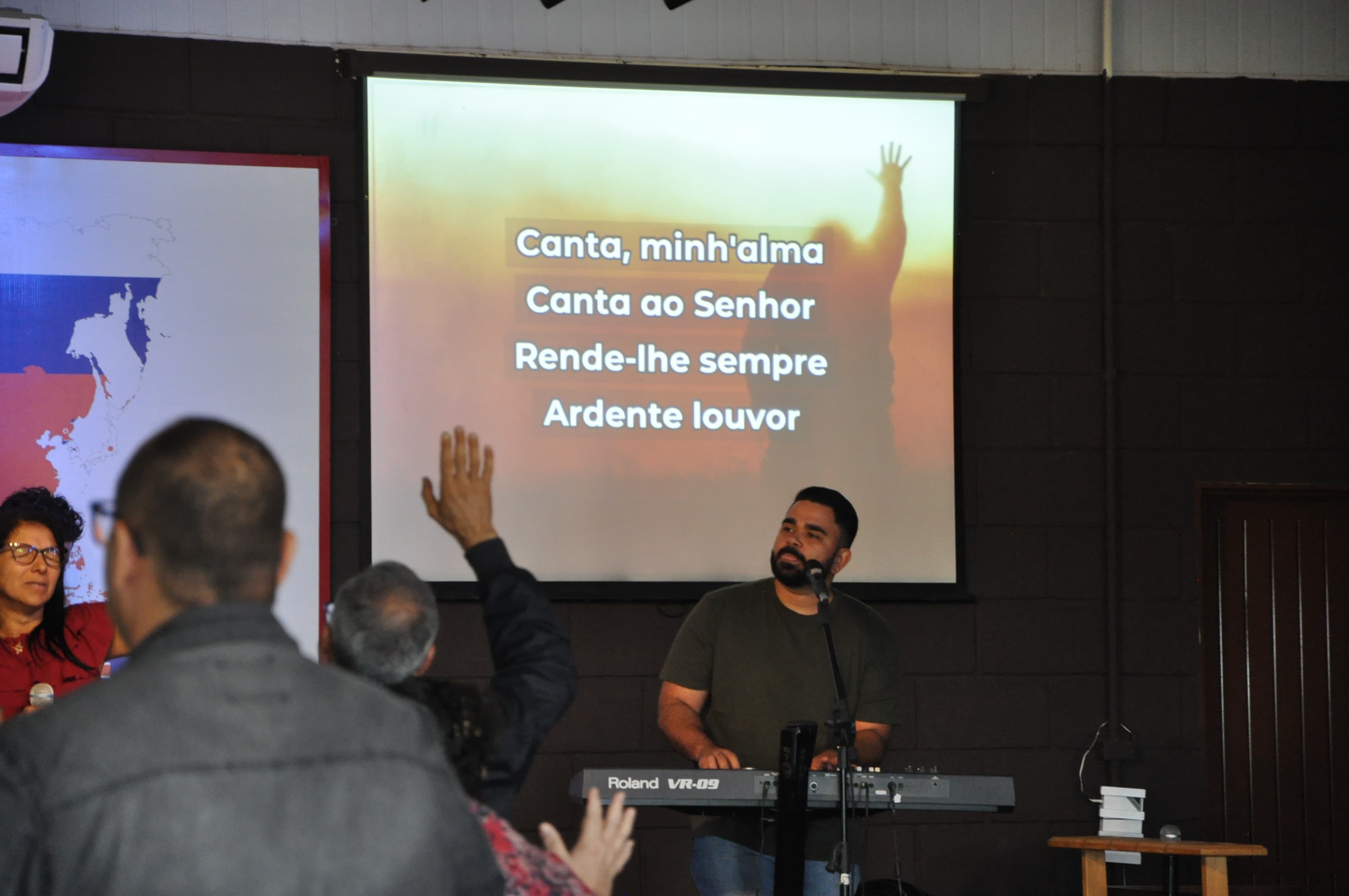 Momento no campo CTAM