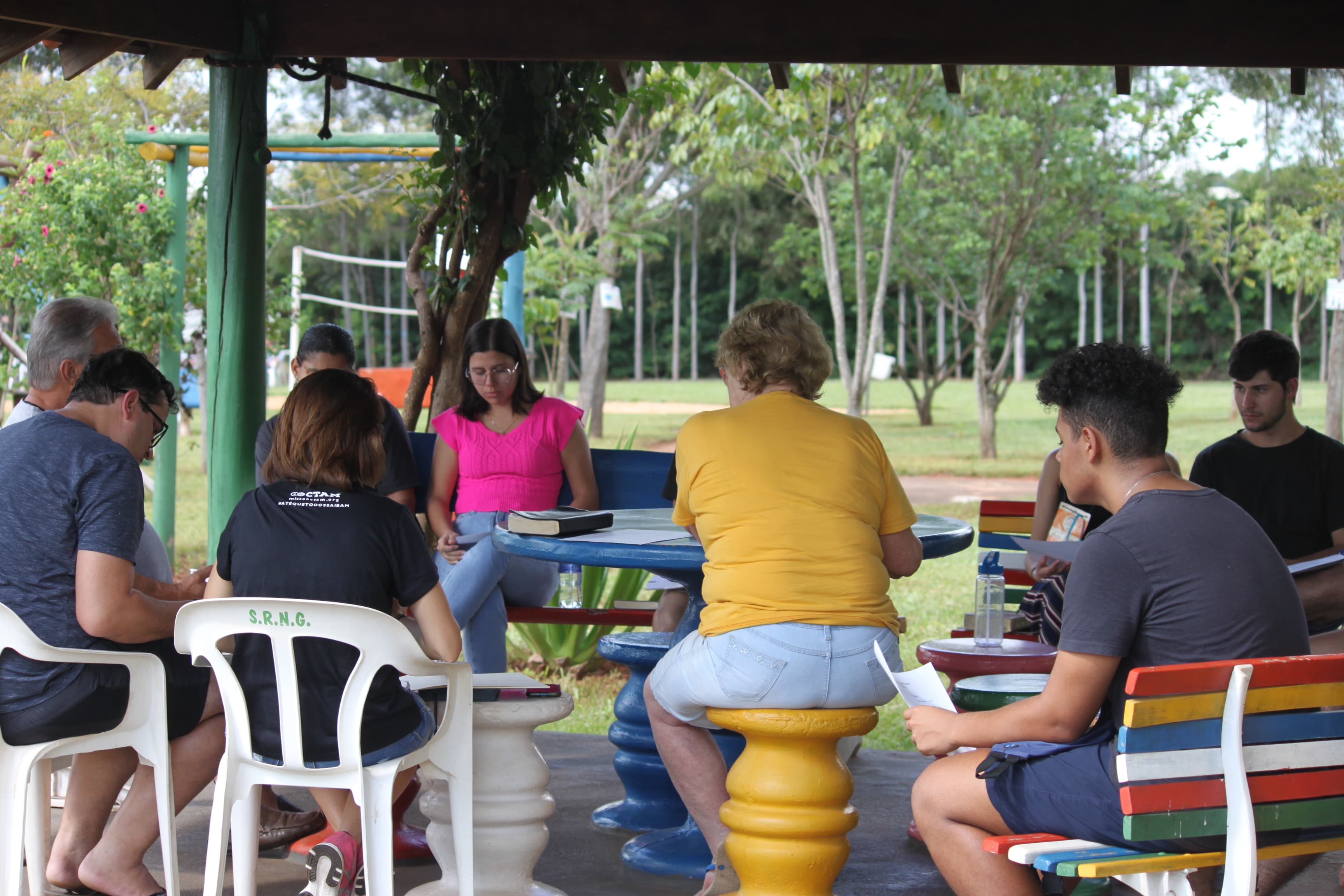 Momento no campo CTAM