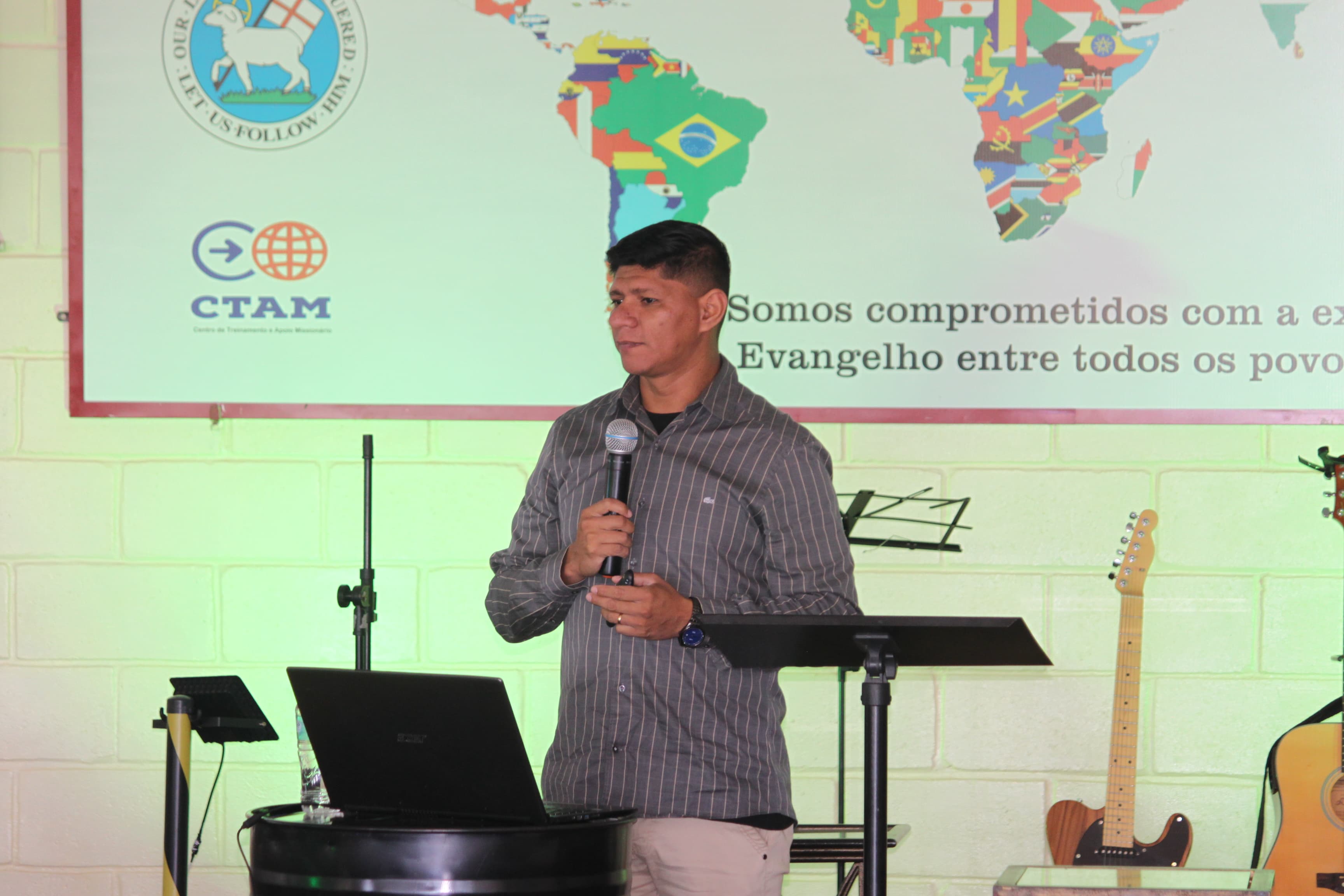 Momento no campo CTAM